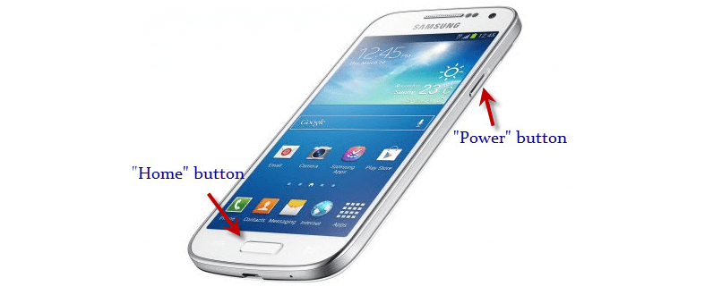 Screenshot Using Phone Keys Galaxy S5
